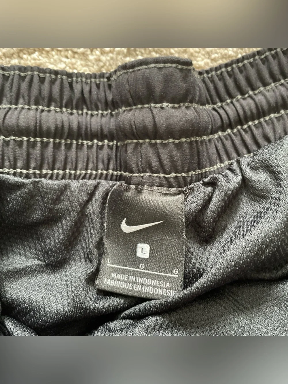 Nike logo tape